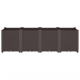 Vidaxl Planning Box 160x40x53 CM Polypropene Brown