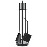 Vidaxl de 5 piezas de chimenea de 5x66 cm de acero