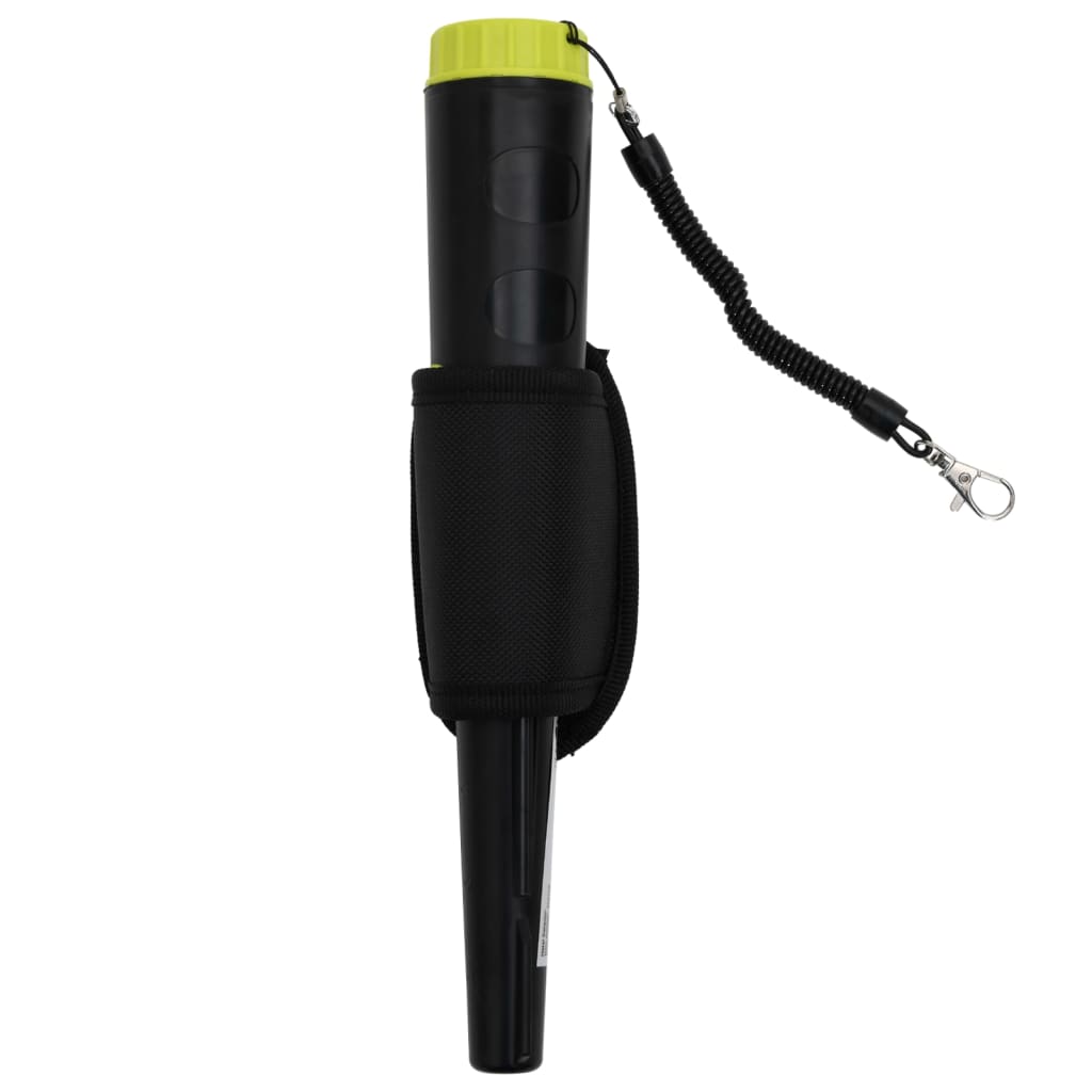 Vidaxl Pinpointer Metal Detector con schermo LCD nero e giallo