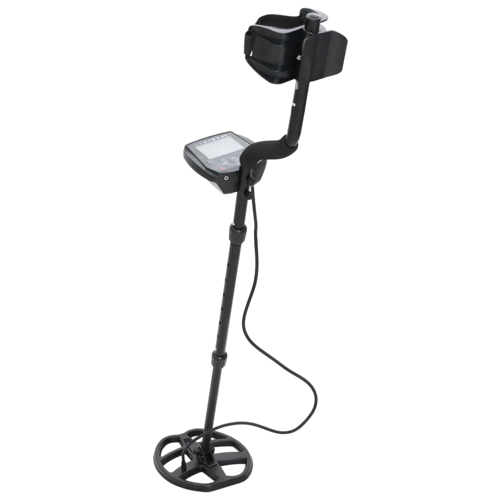 Vidaxl Metal Detector med LCD -skjerm 20 cm søkedybde