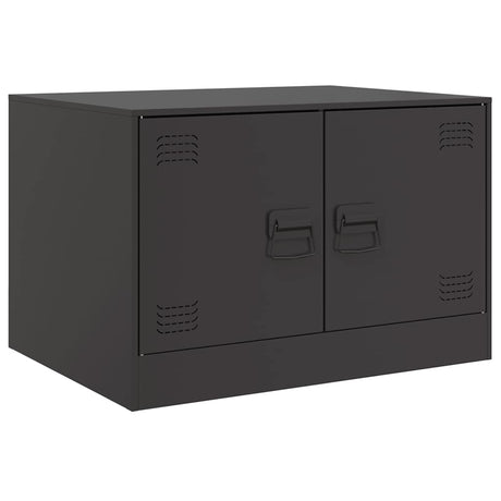 Vidaxl salontafel 67x50x44 cm staal zwart