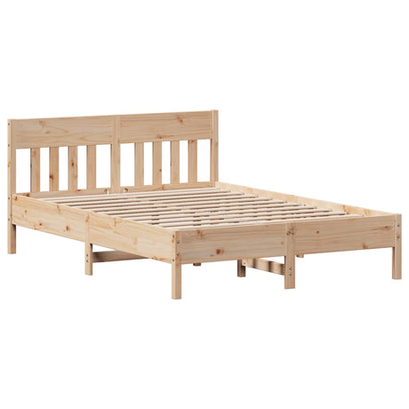 Vidaxl bedframe zonder matras massief grenenhout 140x190 cm