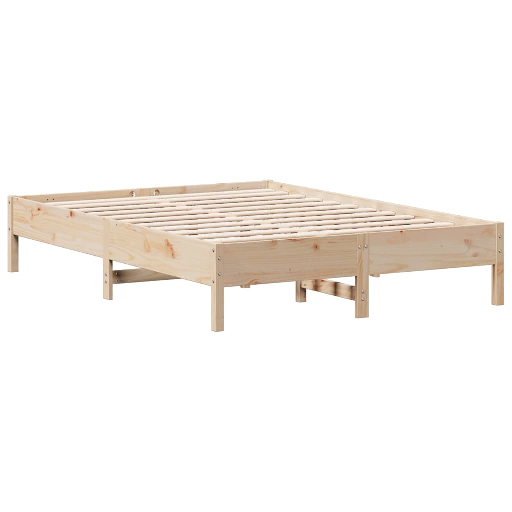 Vidaxl bedframe zonder matras massief grenenhout 150x200 cm