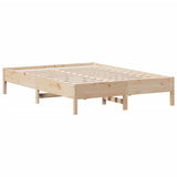 Vidaxl bedframe zonder matras massief grenenhout 140x200 cm