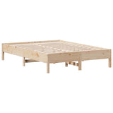 Vidaxl bedframe zonder matras massief grenenhout 120x200 cm