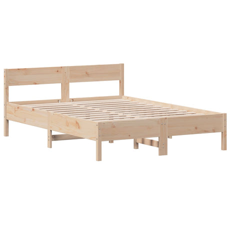 Vidaxl bedframe zonder matras massief grenenhout 150x200 cm