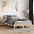 Vidaxl bedframe zonder matras massief grenenhout 135x190 cm