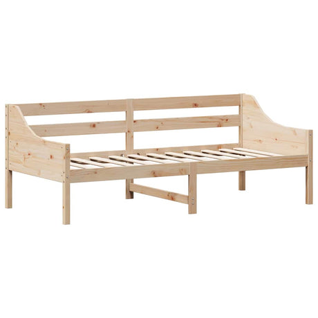 Vidaxl slaapbank zonder matras 80x200 cm massief grenenhout