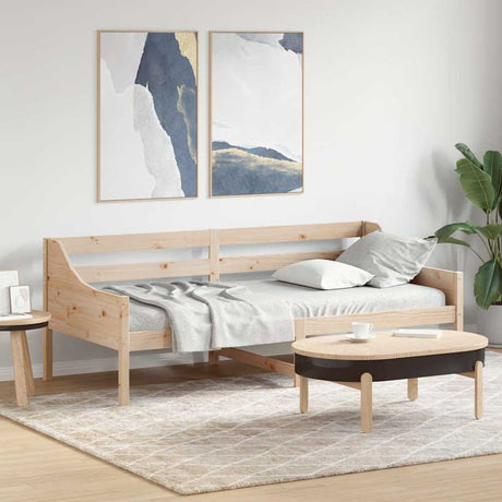 Vidaxl slaapbank zonder matras 80x200 cm massief grenenhout