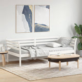 Vidaxl slaapbank zonder matras 80x200 cm massief grenenhout wit