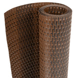 Vidaxl Balcony Screen 400x100 cm Poly Rattan Brown e Nero