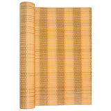 Pantalla de balcón Vidaxl 300x90 cm Poly Rattan marrón claro