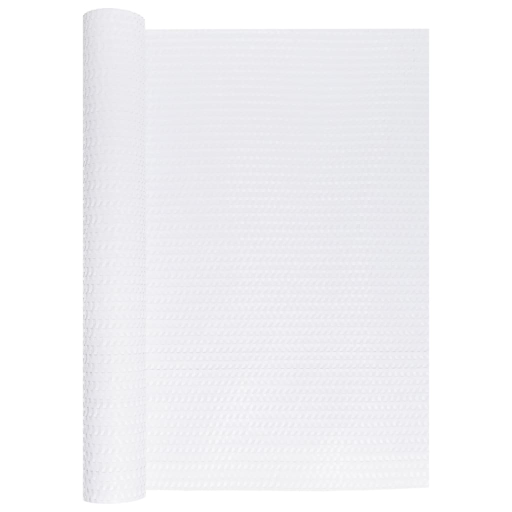 Pantalla de balcón Vidaxl 300x80 cm Poly Rattan White