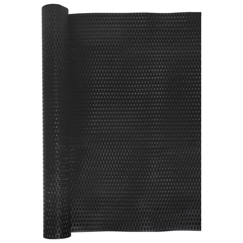 Vidaxl Balcony screen 300x80 cm Poly Rattan Black