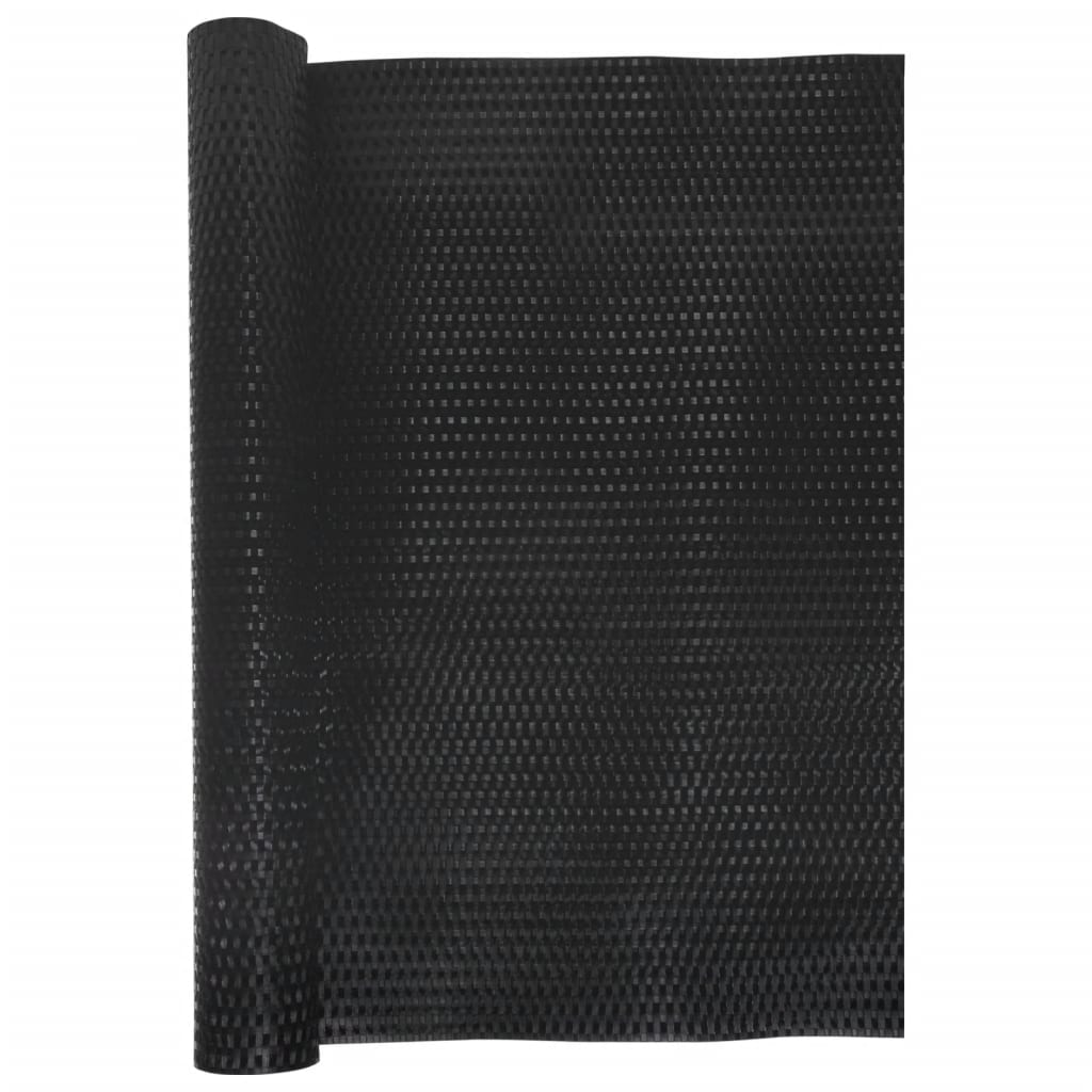 Obrazovka balkonu Vidaxl 400x90 cm Poly Rattan Black