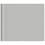Vidaxl balkonscherm 90x300 cm 100% oxford polyester lichtgrijs