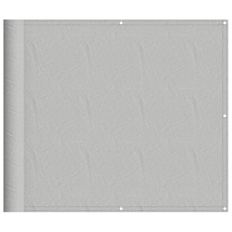 Vidaxl balkonscherm 90x300 cm 100% oxford polyester lichtgrijs