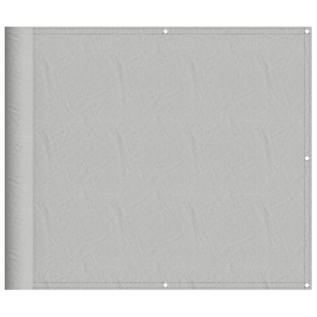 Vidaxl balkonscherm 90x400 cm 100% oxford polyester lichtgrijs