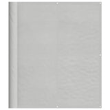 Vidaxl balkonscherm 120x500 cm 100% oxford polyester lichtgrijs