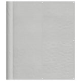 Vidaxl balkonscherm 120x700 cm 100% oxford polyester lichtgrijs