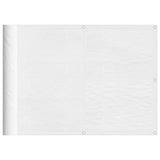 Vidaxl balkonscherm 75x800 cm 100% oxford polyester wit