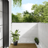 Vidaxl Balkon zaslon 120x1000 cm 100% Oxford poliester White