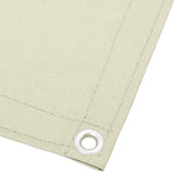 Vidaxl balkonscherm 120x700 cm 100% oxford polyester crèmekleurig