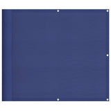 Vidaxl balkonscherm 90x1000 cm 100% oxford polyester blauw