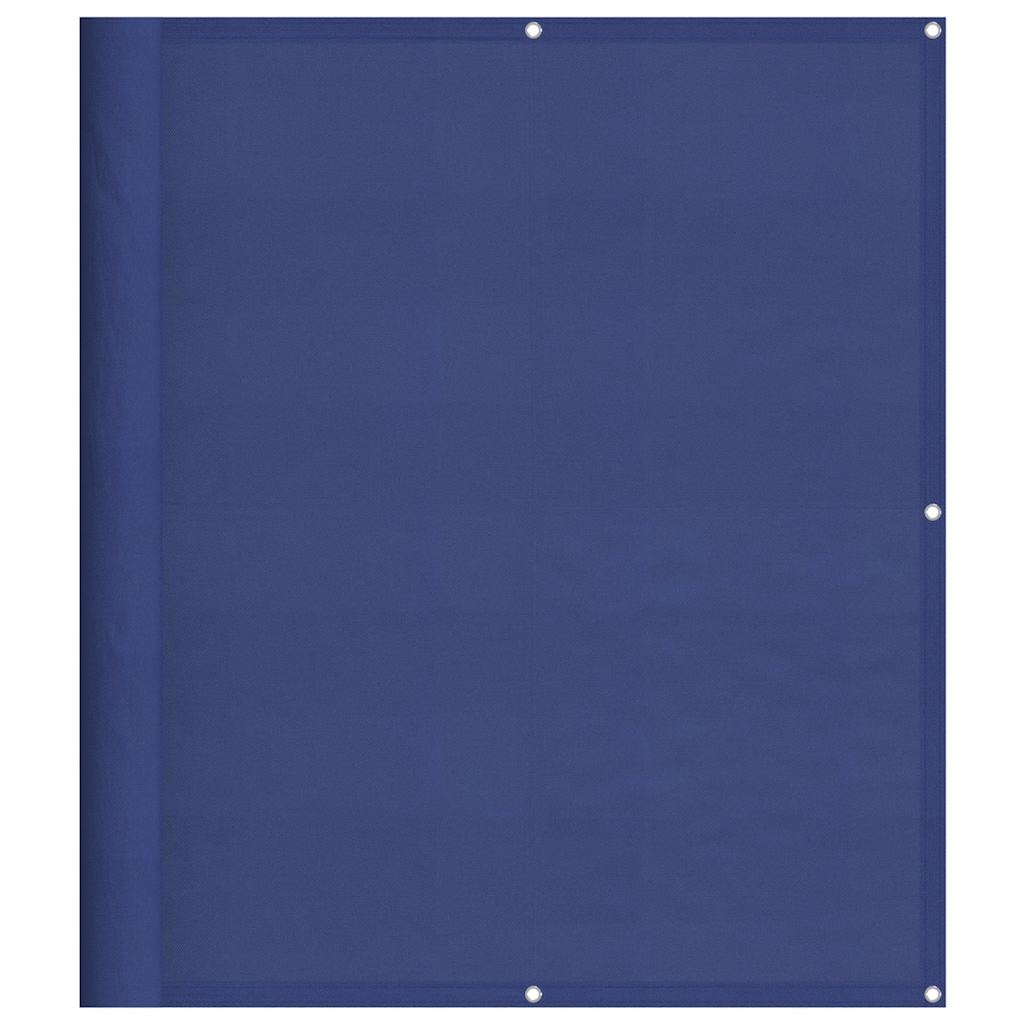 Vidaxl balkonscherm 120x700 cm 100% oxford polyester blauw