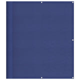 Vidaxl balkonscherm 120x800 cm 100% oxford polyester blauw