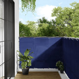 Vidaxl Balcony Screen 120x1000 cm 100% Oxford Polyester Blue