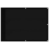 Vidaxl balkonscherm 75x700 cm 100% oxford polyester zwart