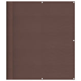 Vidaxl balkongskärm 120x800 cm 100% Oxford Polyester Brown