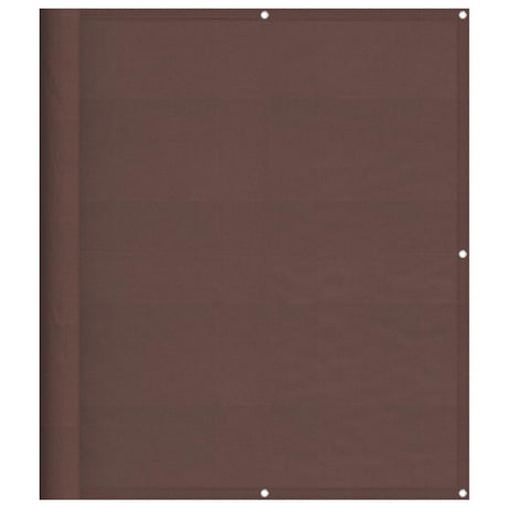 Vidaxl balkonscherm 120x800 cm 100% oxford polyester bruin