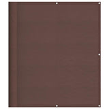 Vidaxl balkonscherm 120x800 cm 100% oxford polyester bruin