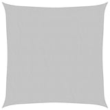 Vidaxl zonnezeil 3,6x3,6 m 100% polyester oxford lichtgrijs