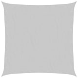 Vidaxl zonnezeil 4,5x4,5 m 100% polyester oxford lichtgrijs