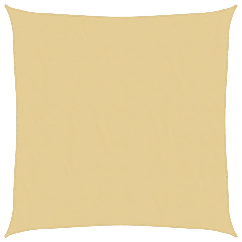 Vidaxl Zonkezeil 3.6x3.6 m 100% Polyester Oxford Sand -Colored