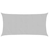 Vidaxl zonnezeil 4x2 m 100% polyester oxford lichtgrijs