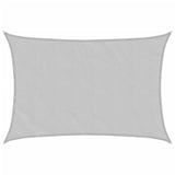Vidaxl zonnezeil 3,5x2,5 m 100% polyester oxford lichtgrijs
