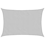Vidaxl zonnezeil 4x3 m 100% polyester oxford lichtgrijs