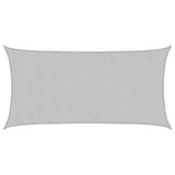 Vidaxl zonnezeil 7x4 m 100% polyester oxford lichtgrijs