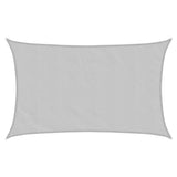 Vidaxl zonnezeil 8x5 m 100% polyester oxford lichtgrijs