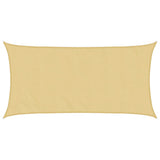 Vidaxl zonnezeil 4x2 m 100% polyester oxford zandkleurig