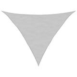 Vidaxl zonnezeil 3x3x4,24 m 100% polyester oxford lichtgrijs