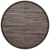 Vidaxl ausserhalb rug arakil Ø160 cm Polypropen Brown