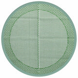 Vidaxl buitenkleed arakil ø120 cm polypropeen groen