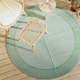 Vidaxl outside rug arakil Ø160 cm polypropene green