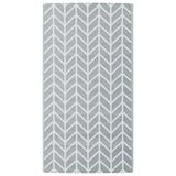 Vidaxl extérieur tapis arakil 80x150 cm pp gris