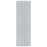 VidaXL outside rug Arakil 80x250 cm pp gray